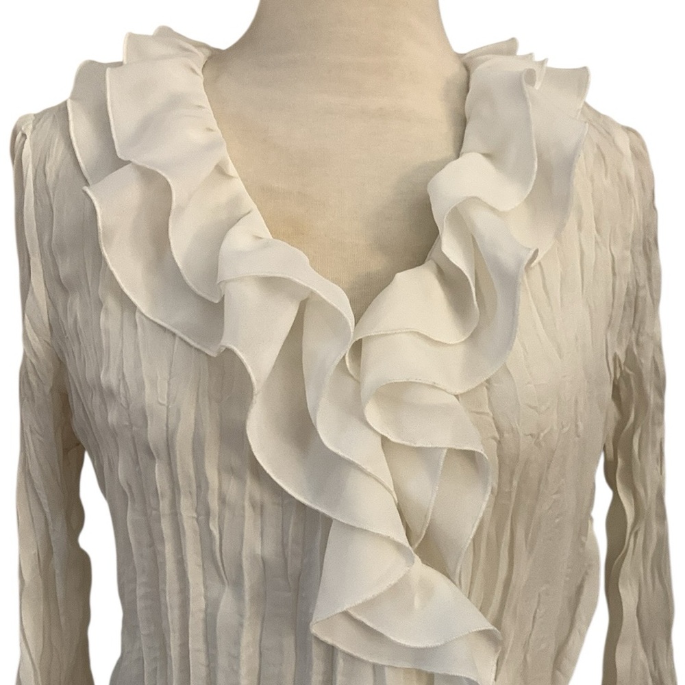 S.L.B. Ruffle blouse - Picture 4 of 14